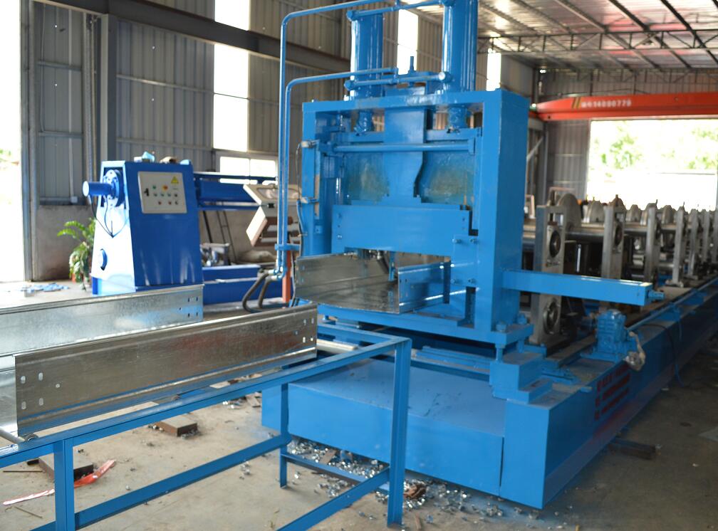 Roll forming machine for making Cable tray