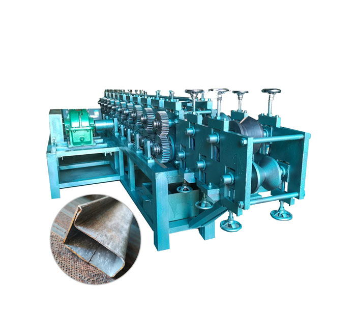 Window Shape Pipe Roll Forming Machine for L Tube