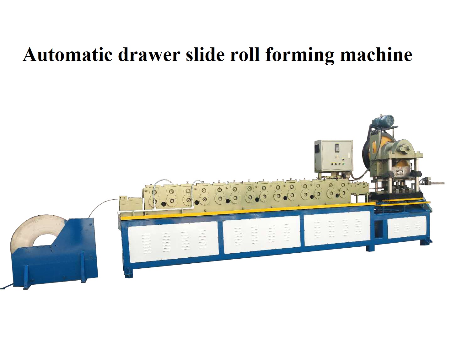 Drawer runner machine