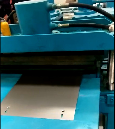 Steel Electrical Box Bottom Panel Blanking Line