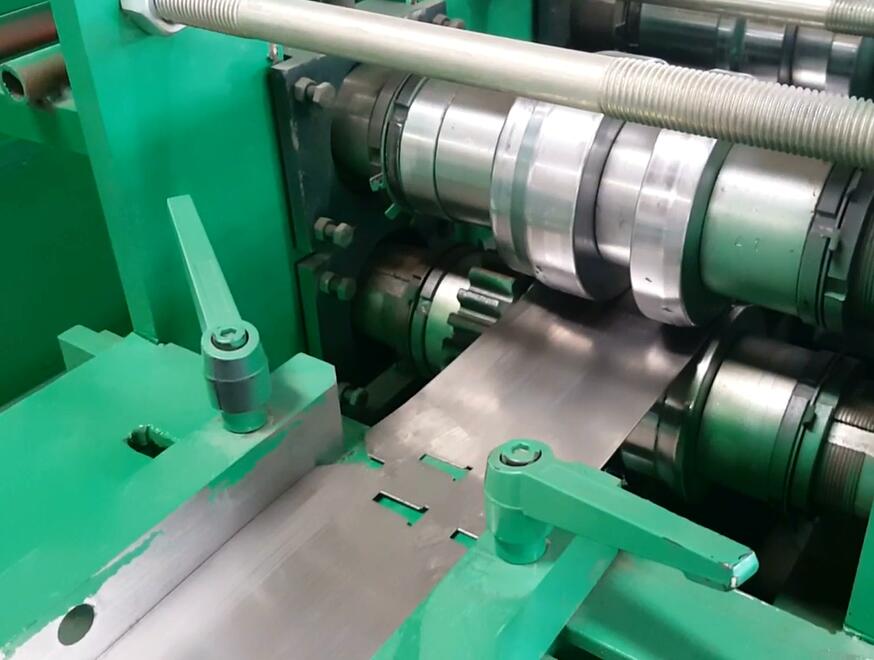 Roll forming machine design