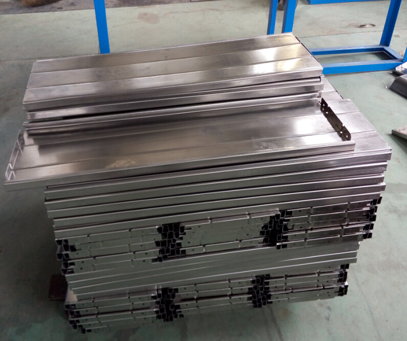 Cold roll forming for bank storage rack