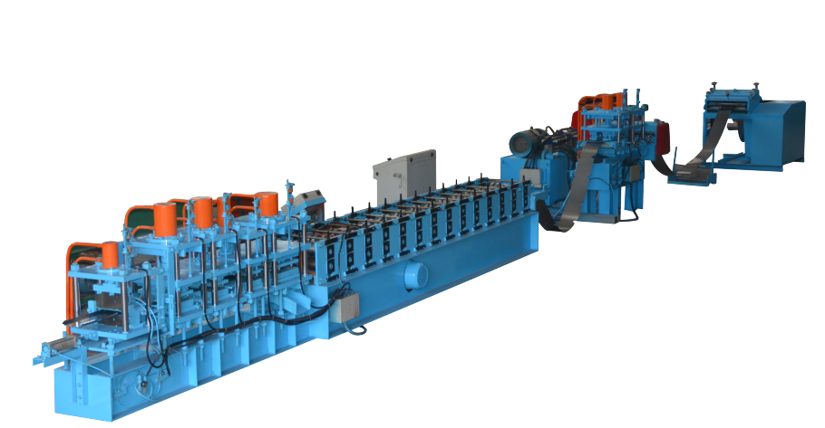 Distribution enclosure box roll forming machine